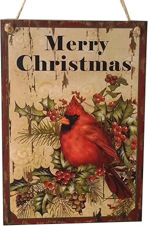 Addobbi Natalizi Vintage.Oulii Decorazioni Natalizie In Legno Addobbi Natalizi Porta Merry Christmas Targhe Decorative Vintage Amazon It Casa E Cucina