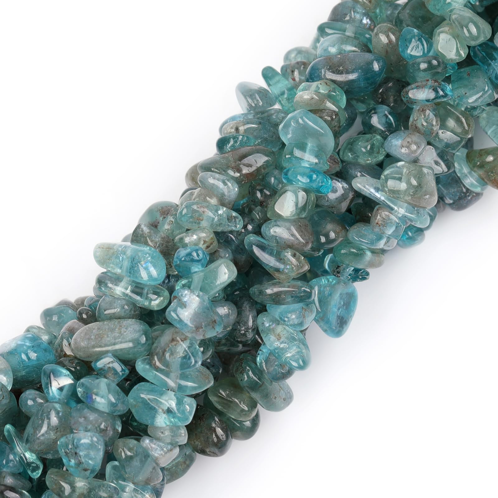 GEM-Inside kyanite Chips 5-8mm Gemstone Semi Precious for Jewellery Making 34" per Strand — image 1
