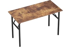 Need Folding Desk for Home Office Length Modern Folding Table Computer Desk No Install Needed White Color Desktop White Frame