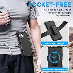 AICase for iPhone 16 Case(6.1") with Belt