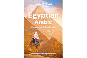 Lonely Planet Egyptian Arabic Phrasebook & Dictionary 5 5th Ed.