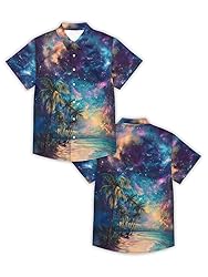 Hawaiian Shirts for Men Summer Beach Casual Short