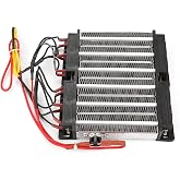 Fafeicy Ceramic Air Heater, 1500W 110V Insulated Heating Element | Aluminum Tube Low Thermal Resistance, Automatic Constant Temperature, Overcurrent &amp; Overtemp Protection