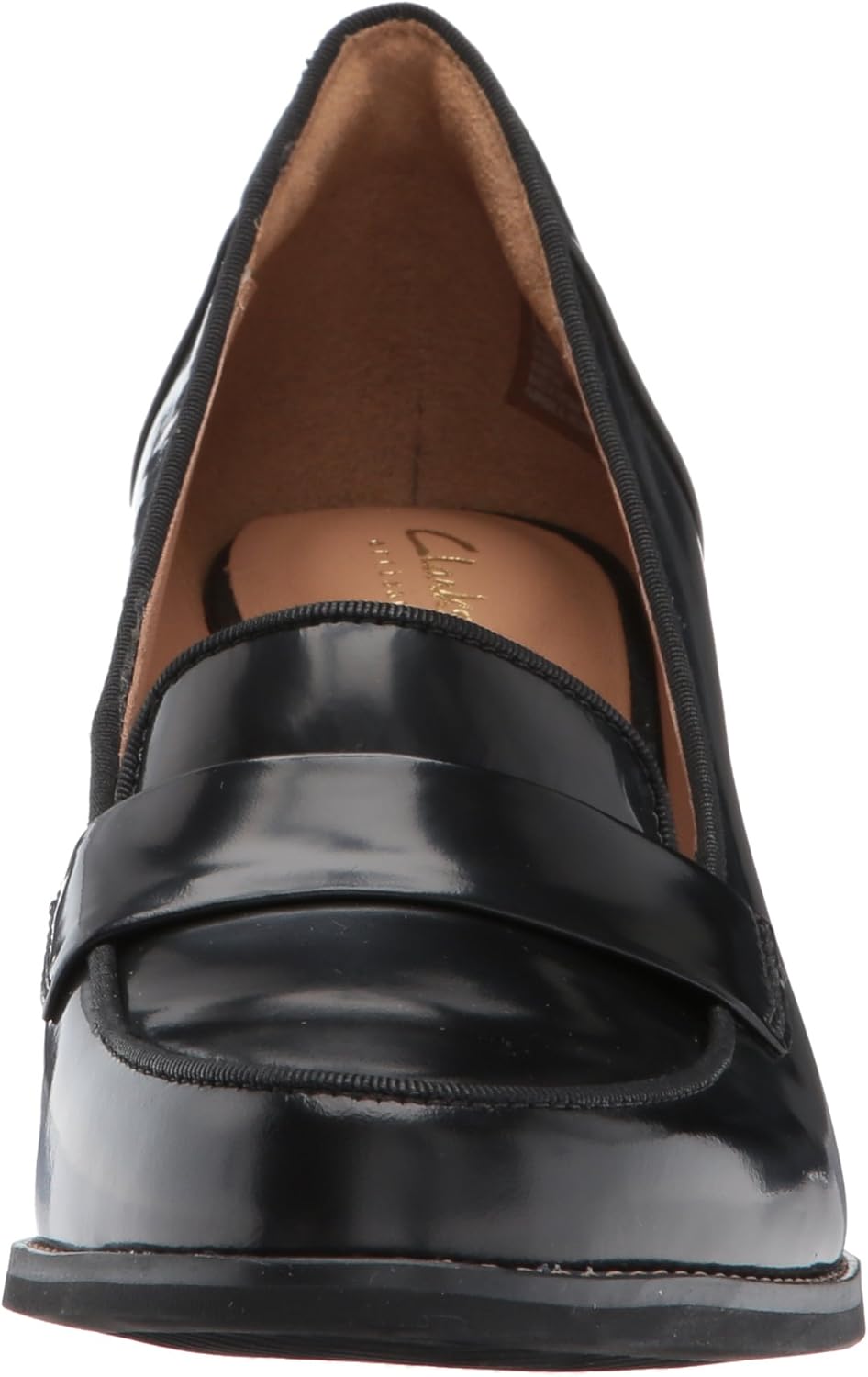 clarks tarah grace heeled loafer