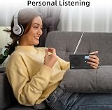 WOVTE DAB+ Digital Radio Portable Bluetooth 40 Presets LED Display view 6