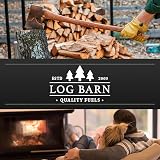 Log Barn Natural Firelighters Box of 500 for Wood Burners BBQ Pizza Ovens view 7