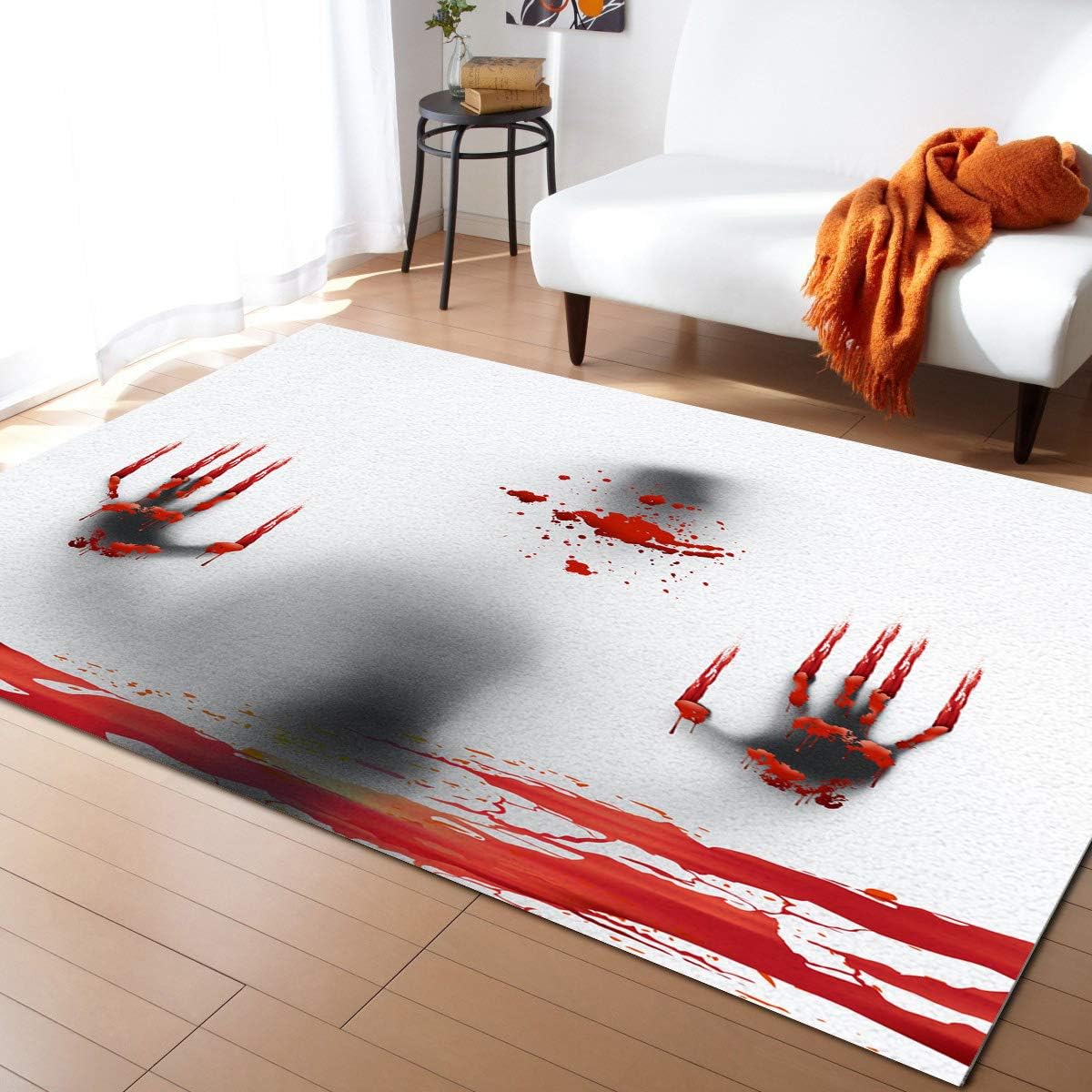 Large Rectangle Area Rugs Shape Durable Low Pile 5� x 8