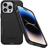 OtterBox iPhone 14 Pro (ONLY) Commuter Series Case - Black, Slim & Tough, Pocket-Friendly, with Port Protection