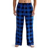 Giggling Getup Mens Pajama Pants Soft Flannel Fleece Pajama Bottoms Sleep & Lounge Pants with Pockets and Drawstring