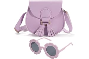 LJCTULY Girls Purse, Kids Crossbody Purse, Shoulder Bags for Toddler, Tassel Bags for Girls Age 2-14