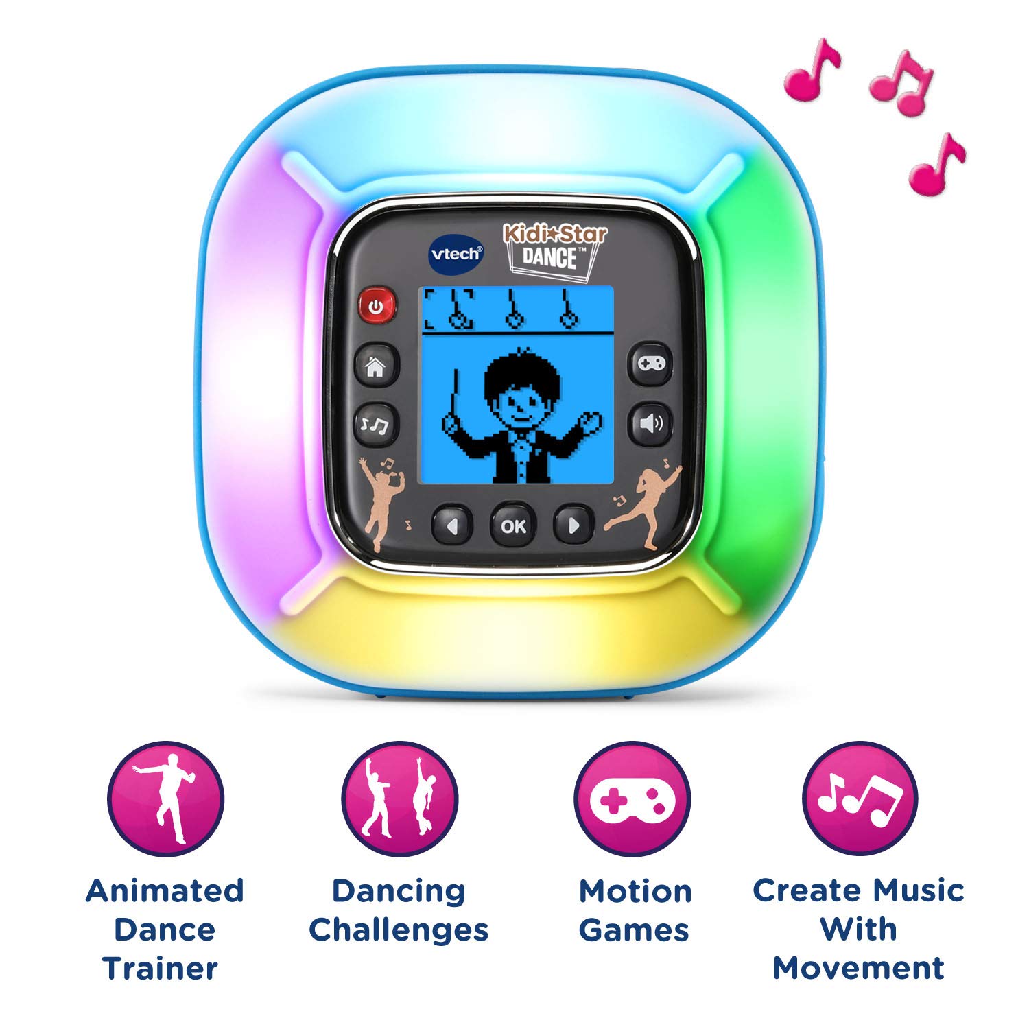 vtech kidi super star karaoke system with mic stand amazon exclusive
