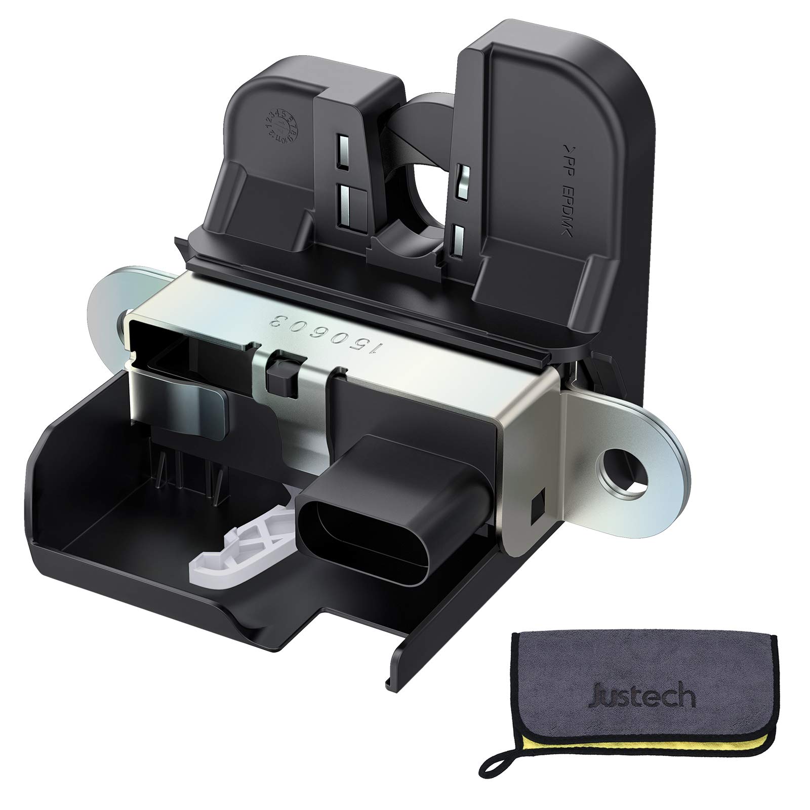 Justech Metal Trunk Lid Lock Latch for VW Golf V, VI, Passat, Touran