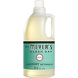 Mrs. Meyer’s Clean Day Liquid Laundry Detergent, Cruelty Free and Biodegradable Formula, Basil Scent, 64 oz (64 Loads)