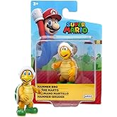 SUPER MARIO Action Figure 2.5 Inch Collectible Toy - Packaging May Vary (Hammer Bro)
