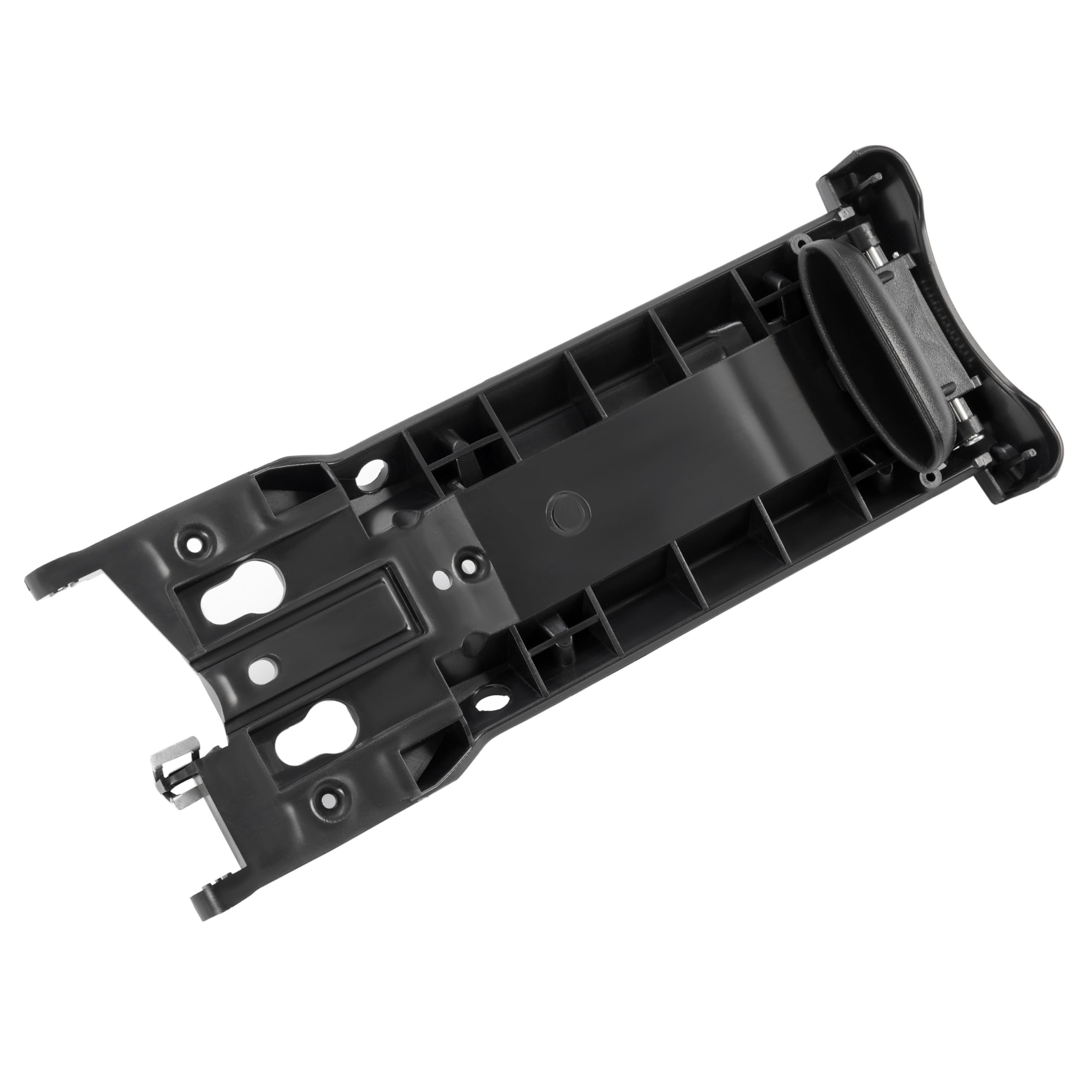 Photo 1 of KUAFU Center Console Lid Armrest Sliding Mechanism Accessory Compatible with 2006 2007 2008 2009 2010 2011 Honda Civic Plastic Black