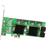 Syba SD-PEX40104 PCI-Express 8-Port Internal SATA 6Gbps Dual Chipset PCI-E V2.0 x 1 Slot Controller Card