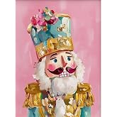 Christmas Nutcracker Paint by Numbers Kit for Adults Beginner Without Frame | Vintage Adult Paint by Number Kits on Canvas Funny DIY Acrylic Oil Easy Painting by Numbers for Home Wall Decor&Gift 16X20 in