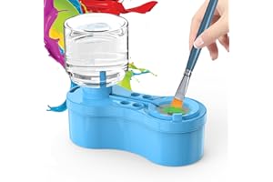 ACGASK Paint Brushes Cleaner, Paint brush Cleaner Tool with pen holder,Paint Brush Holder-Paint Brush Rinser for Arylic Paint,WaterColor-Based Paints,Drawing and Art Supplies