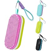 MSNATURALLY Swim Goggle Case For Swimming Goggles, Valentines Day Gifts for Him/Her, Silicone Cases with Drain Hole