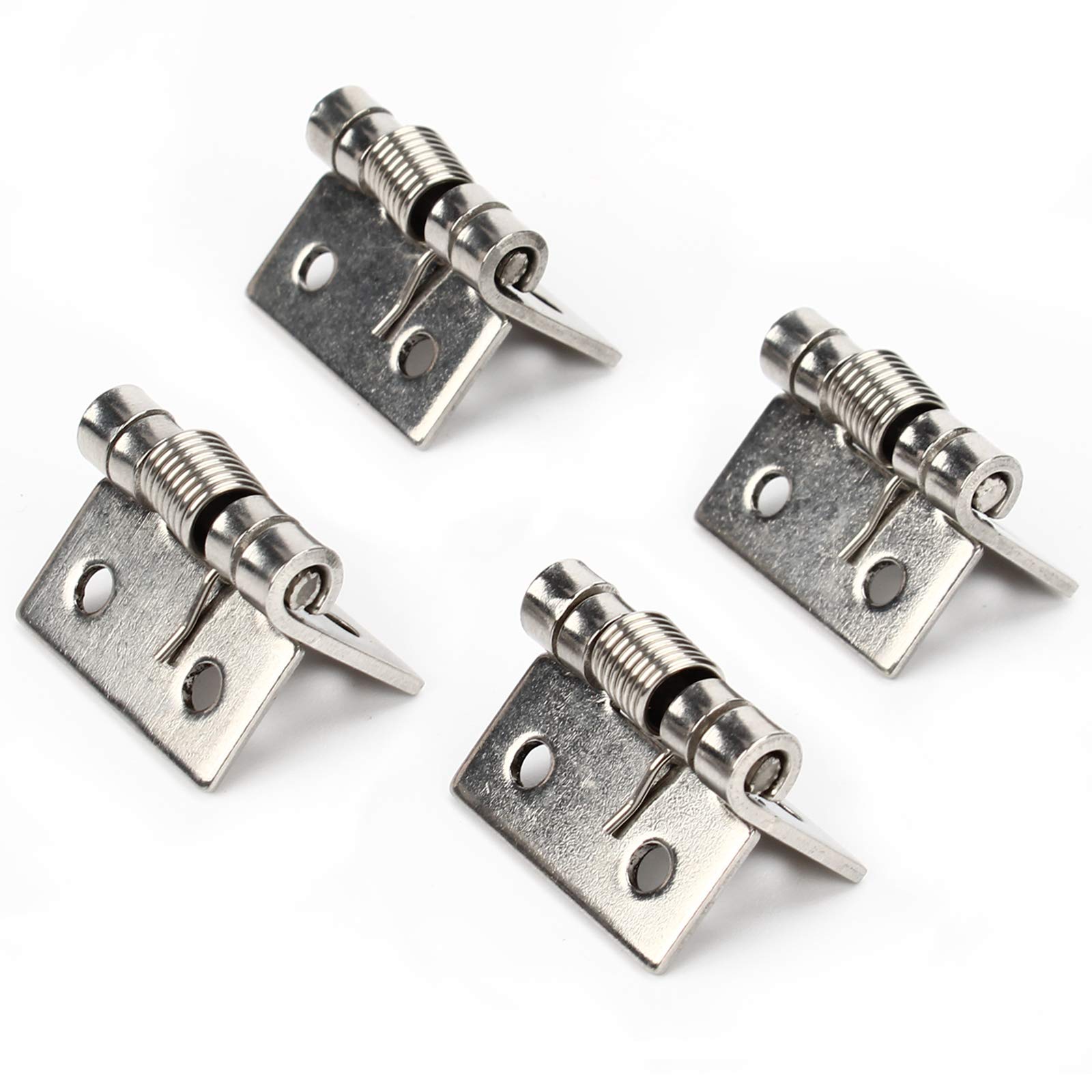 DMGARDEN 6 pcs Thickened Stainless Steel Door Hinge,Cabinet Hinge,Folding Butt Hinges,Vintage Hinges