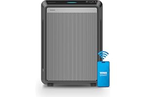 WINIX 9800 Air Purifier for Home Extra Large Room Up to 2,420 Ft² in 1 Hr With Air Quality Monitor, True HEPA, Carbon Filter 