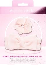 Brushworks Luxury Headband & Microfibre Scrunchie Set - Skincare Makeup view 1