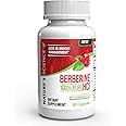 Nature's Science Berberine HCL with Phytosome Green Tea for Weight Management, 100% Pure Clinical Grade Berberine HCL for Better Absorption - Helps Metabolism, Keeps Full for Longer - 60 Caps