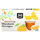 365 by Whole Foods Market, Oranges Mandarin, 4 Ounce, 4 Pack
