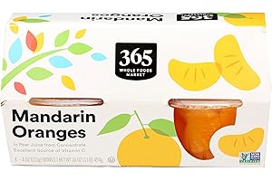 365 by Whole Foods Market, Oranges Mandarin, 4 Ounce, 4 Pack