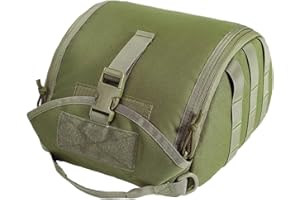Tacticals Helmet Bag Storage for Airsofts Motorcycles Molles Carrying Pouch Molles Storage Bag Tacticals Helmet Bag Carrying 
