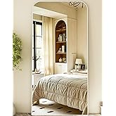 HARRITPURE 28"x71" Full Length Mirror Floor Mirrors Freestanding Hanging or Leaning Large Mirrors Full Body Mirror with Stand for Cloakroom, Bedroom, Living Room,Silver