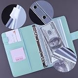 HAUTOCO A6 Budget Binder with Zipper Envelopes Mint Blue view 7