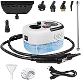 Steam Cleaner Handheld with 1200ml Large Water Tank, High Pressure Steamer for Floors, Upholstery, Grout, Car