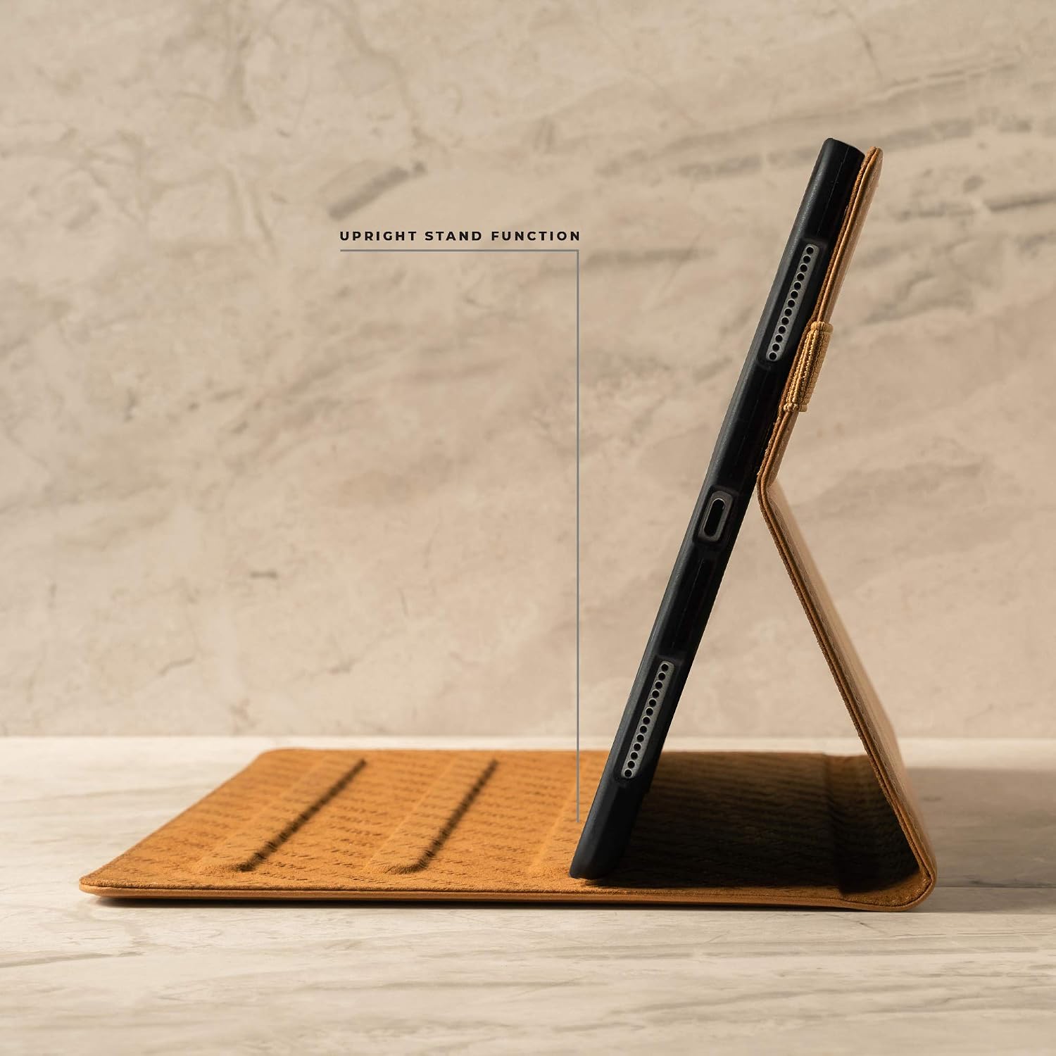 TORRO Case Compatible with iPad Air 11" M4 (2026), M3 (2025) & M2 (2024) and iPad Air 5th / 4th Gen, Leather Folio Cover - Image 4