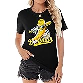 Baseball Shirt for Women Game Day Baseball Fan Shirt Mom Tee Casual Short Sleeve Tops