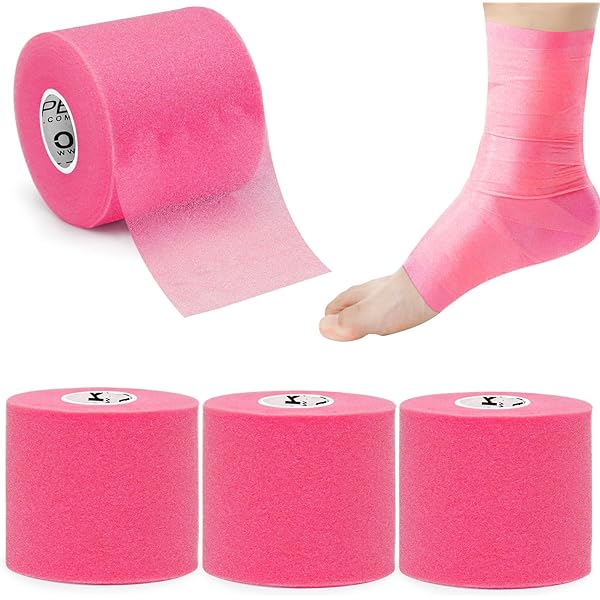 Amazon.com: Cannon Sports Pre-Wrap 4-Pack 30 Yards Each Roll
