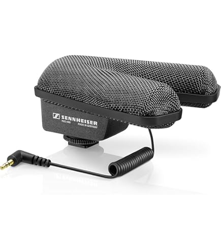 Sennheiser MKE 440 もふもふつき Amazon.com: Sennheiser MKE 440 Stereo Shotgun Microphone Kit with