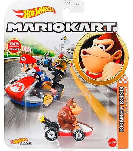 Amazon.com: Hot Wheels Mario Kart Bowser in Standard Kart : Toys