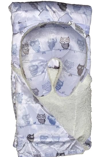 Amazon Com Baby Blankets For Boys With Headrest Pillow Set Super