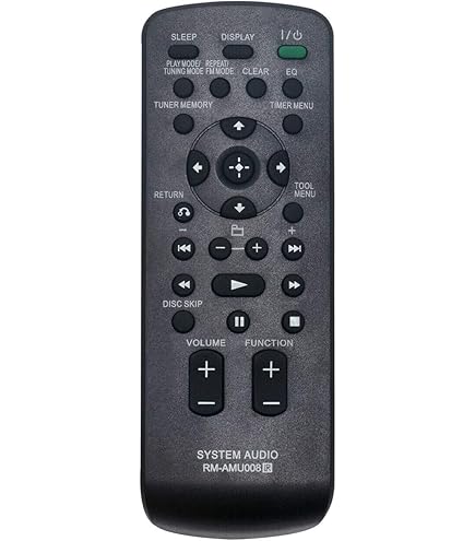 Amazon.com: RM-AMU008 Replace Remote Control fit for Sony Compact