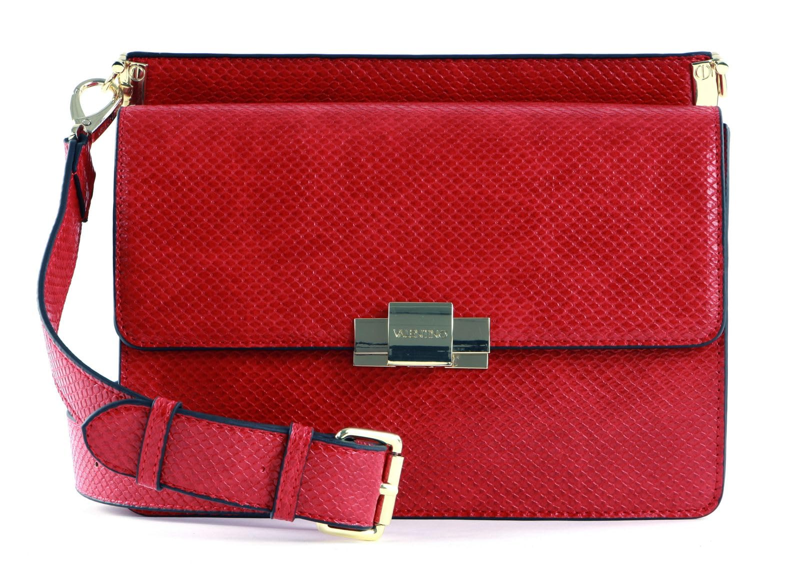 Valentino cross body bag handbag Rosalie Satchel Rosso red