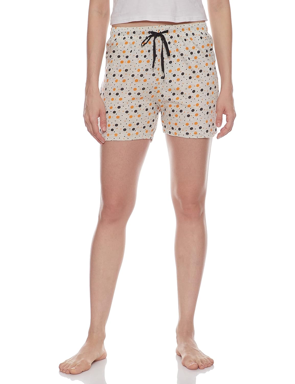 Buy Easybuy Women's Boxer Shorts Regular Cotton (SS21AI101LW_Grey