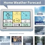 ECOWITT Weather Station WS3820 7.5in Console WiFi 7-in-1 WS69 Outdoor Sensor view 6