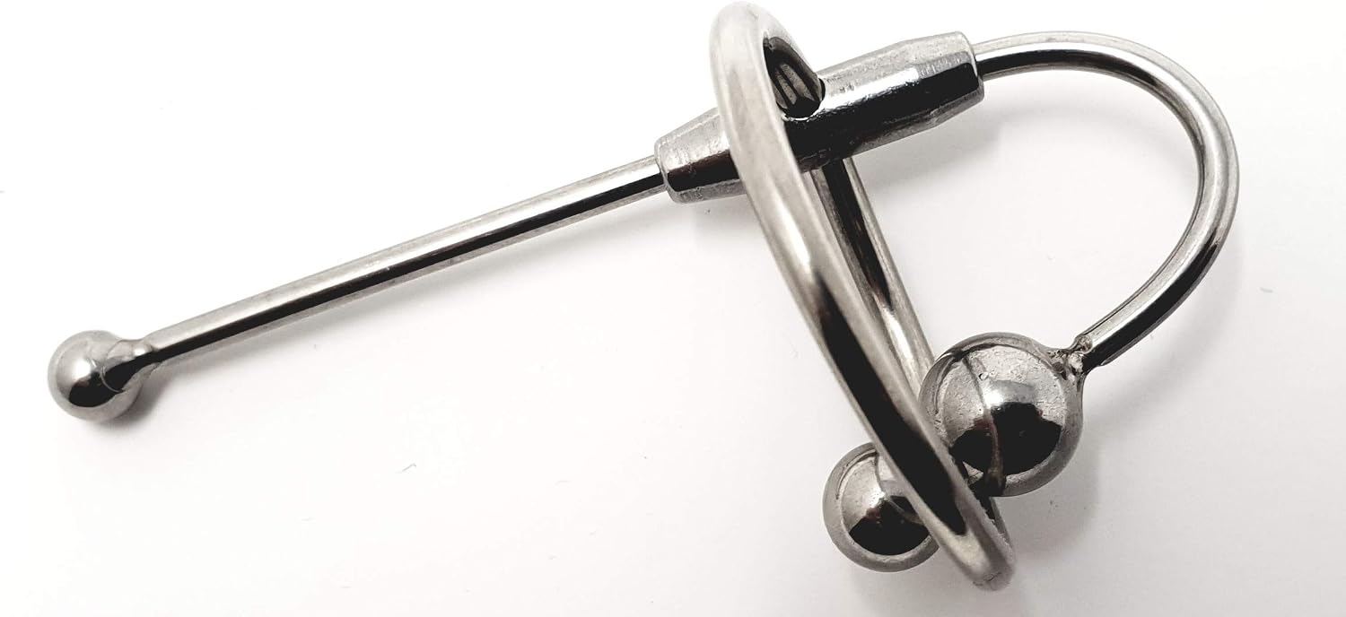 The Bondage Locker Penis Plug with Glans Ring and Sperm Stopper, 35 mm - Image 3