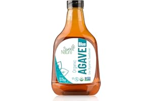 Sweet Nature, Blue Agave Nectar Sweetener Organic Non GMO Low Glycemic 46 OZ,