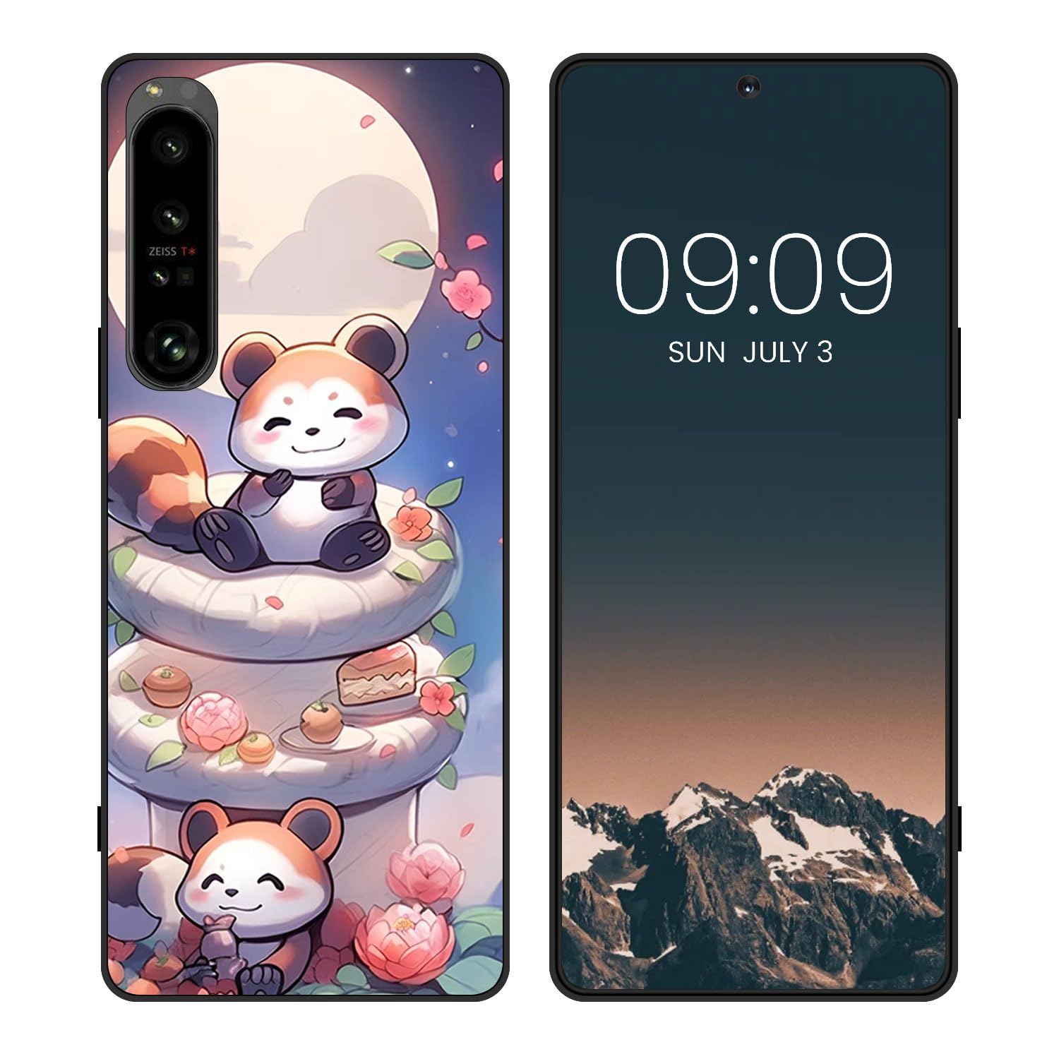 WUACYEAMING for Sony Xperia 1 IV 5G Cute Case,Soft