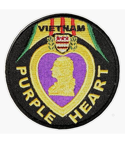Purple Heart Medal Military Sticker Decal – 6 Pack