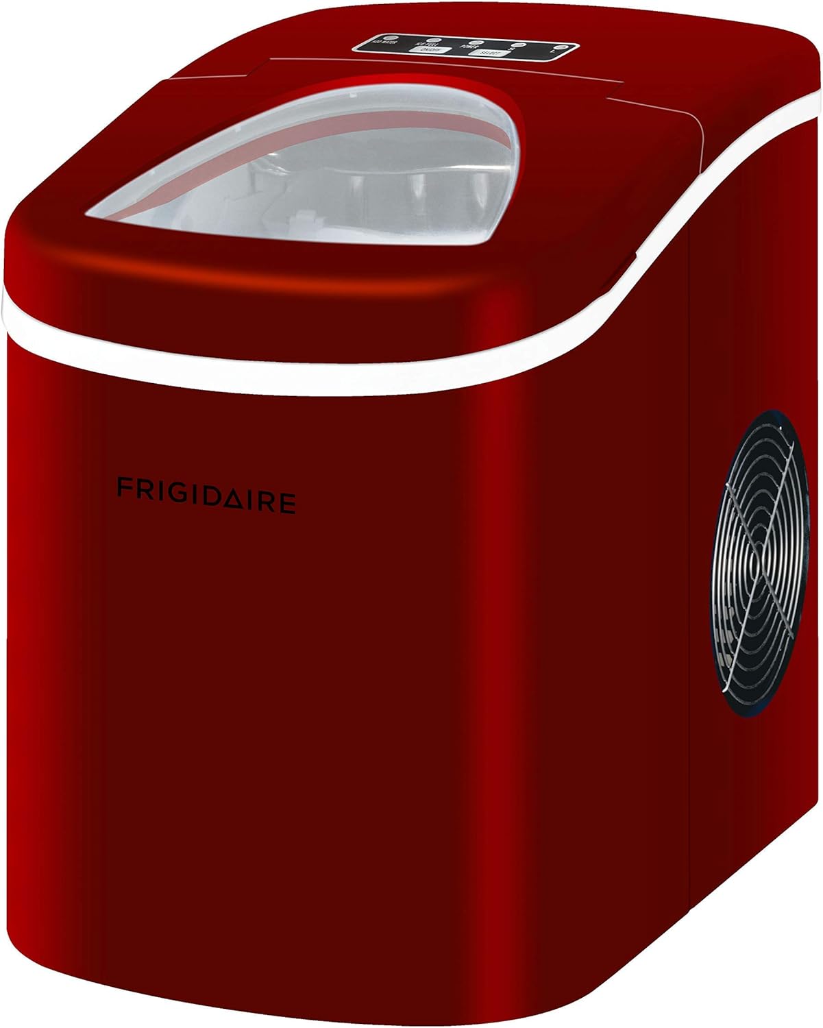 Frigidaire EFIC108RED Compact Ice Maker (Red) (Renewed