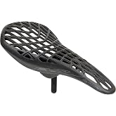 Tioga D-Spyder EVO Saddle - Pivotal Black | Tioga D-Spyder EVO BMX Racing Saddle - Carbonite Shell &amp; Pivotal Hardware