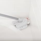 OXO Good Grips Extendable Tub Tile Brush 66-107cm Scrub Brush Pivot Head view 7